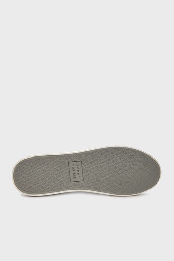 Tommy Hilfiger Logolu Sneaker Erkek Ayakkabı FM0FM05110 BDS SİYAH - 4