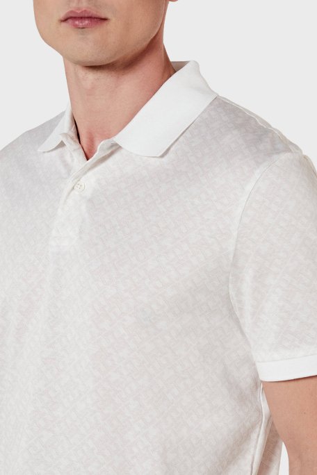 Tommy Hilfiger Monogram Logolu % 100 Pamuk Regular Fit Düğmeli Erkek Polo Yaka T Shirt MW0MW39218 0K5 BEYAZ - 4