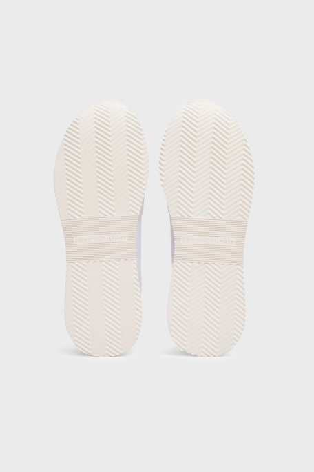 Tommy Hilfiger Monogramlı Kalın Taban Sneaker Bayan Ayakkabı FW0FW08387 0K4 BEYAZ - 7