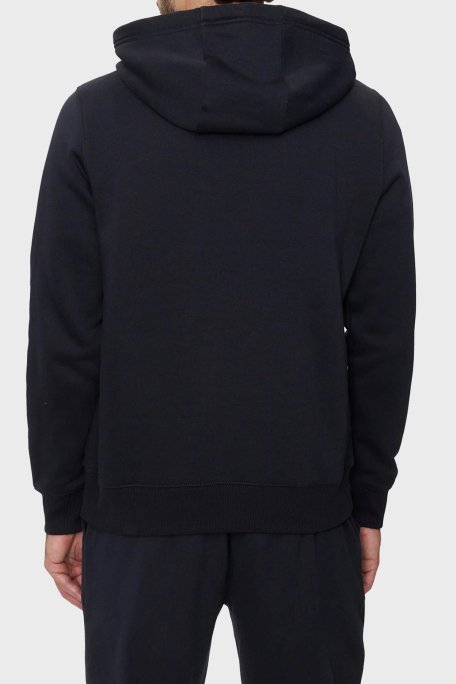 Tommy Hilfiger Pamuk Karışımlı Regular Fit Kanguru Cepli Kapüşonlu Erkek Sweat MW0MW37361 DW5 LACİVERT - 8