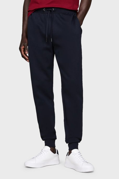 Tommy Hilfiger Pamuk Karışımlı Regular Fit Ribanalı Paça Jogger Erkek Pantolon MW0MW37242 DW5 LACİVERT - 1