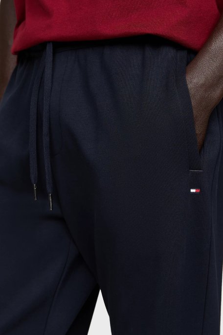 Tommy Hilfiger Pamuk Karışımlı Regular Fit Ribanalı Paça Jogger Erkek Pantolon MW0MW37242 DW5 LACİVERT - 3