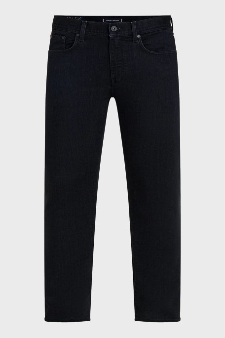 Tommy Hilfiger Pamuk Karışımlı Slim Fit Daralan Paça Jeans Erkek Kot Pantolon MW0MW36685 1B4 SİYAH - 10
