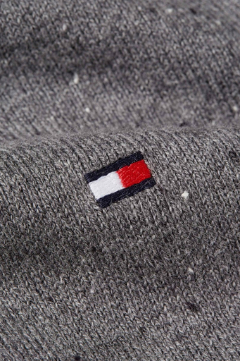 Tommy Hilfiger Pamuk ve Kaşmir Karışımlı Regular Fit Balıkçı Yaka Erkek Kazak MW0MW28048 P91 GRİ - 3