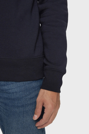 Tommy Hilfiger Pamuklu Regular Fit Bisiklet Yaka Erkek Sweat MW0MW35530 DW5 LACİVERT - 5