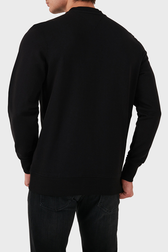 Tommy Hilfiger Pamuklu Regular Fit Bisiklet Yaka Erkek Sweat MW0MW37237 BDS SİYAH - 2