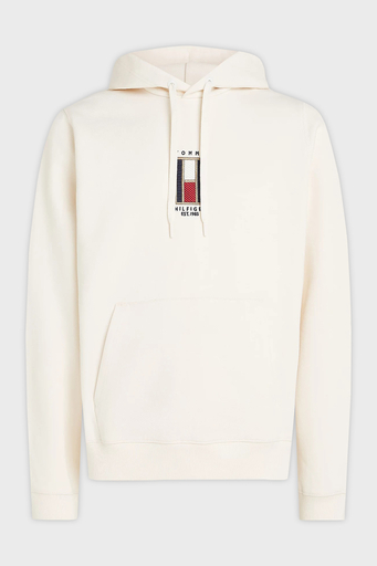 Tommy Hilfiger Pamuklu Regular Fit Kapüşonlu Erkek Sweat MW0MW35525 Z00 AÇIK BEJ - 5