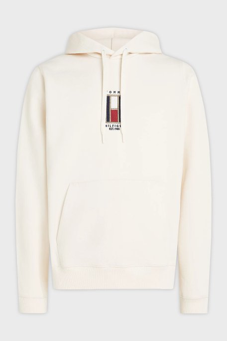 Tommy Hilfiger Pamuklu Regular Fit Kapüşonlu Erkek Sweat MW0MW35525 Z00 AÇIK BEJ - 5
