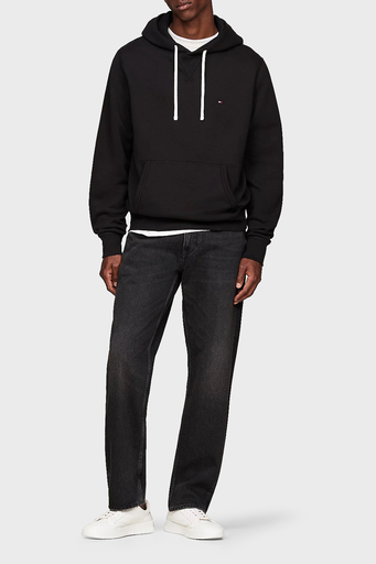 Tommy Hilfiger Pamuklu Regular Fit Kapüşonlu Erkek Sweat MW0MW37230 BDS SİYAH - 2