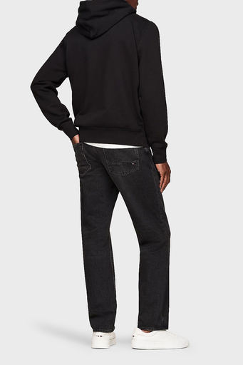 Tommy Hilfiger Pamuklu Regular Fit Kapüşonlu Erkek Sweat MW0MW37230 BDS SİYAH - 3