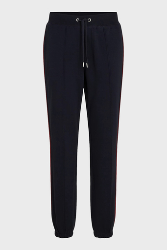 Tommy Hilfiger Pamuklu Regular Fit Ribanalı Paça Jogger Spor Erkek Pantolon MW0MW35548 DW5 LACİVERT - 5