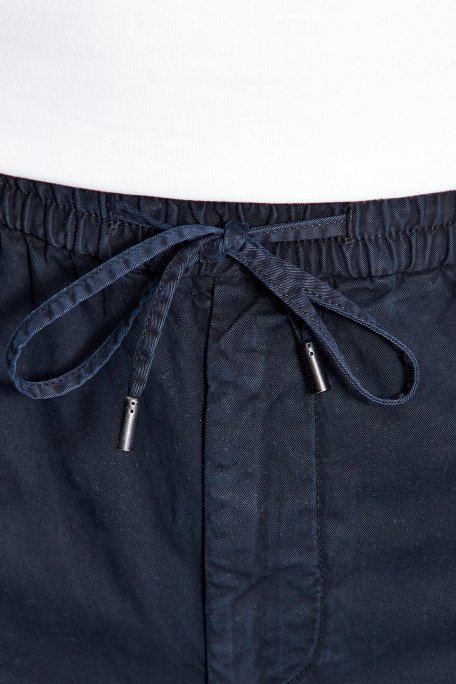 Tommy Hilfiger Pamuklu Relaxed Tapered Fit Chino Erkek Pantolon MW0MW32131 DW5 LACİVERT - 4