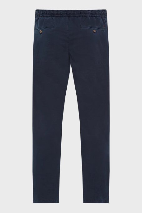 Tommy Hilfiger Pamuklu Relaxed Tapered Fit Chino Erkek Pantolon MW0MW32131 DW5 LACİVERT - 7