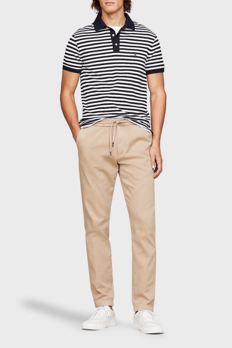 Tommy Hilfiger Pamuklu Skinny Fit Erkek Pantolon MW0MW33918 AEG BEJ - 1