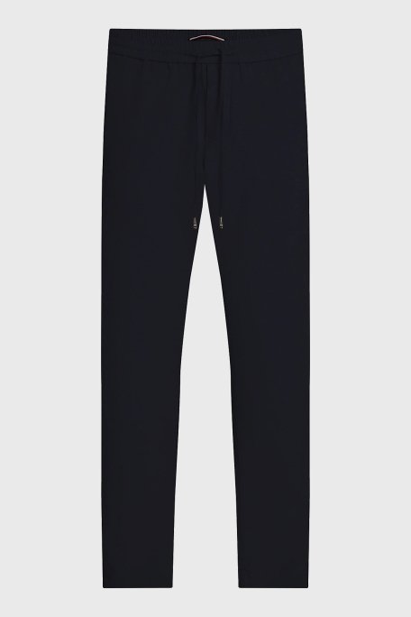 Tommy Hilfiger Pamuklu Tapered Fit Erkek Pantolon MW0MW35635 DW5 LACİVERT - 5