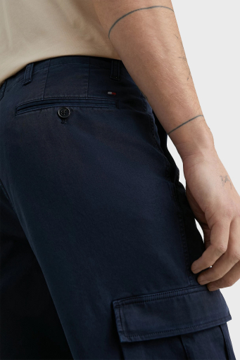 Tommy Hilfiger Rahat Kesim Pamuklu Gabardin Erkek Pantolon MW0MW31149 DW5 LACİVERT - 19