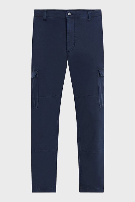 Tommy Hilfiger Rahat Kesim Pamuklu Gabardin Erkek Pantolon MW0MW31149 DW5 LACİVERT - 4