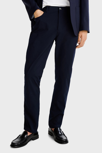 Tommy Hilfiger Regular Fit Normal Bel Düz Paça Erkek Pantolon MW0MW38129 DW5 LACİVERT - 1
