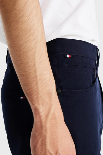 Tommy Hilfiger Regular Fit Normal Bel Düz Paça Erkek Pantolon MW0MW38129 DW5 LACİVERT - 4