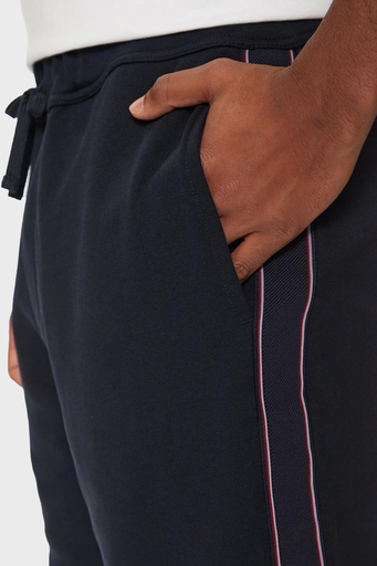 Tommy Hilfiger Regular Fit Normal Bel Ribanalı Paça Jogger Erkek Pantolon MW0MW37477 DW5 LACİVERT - 4