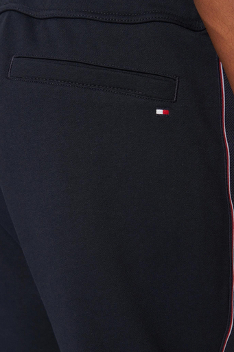 Tommy Hilfiger Regular Fit Normal Bel Ribanalı Paça Jogger Erkek Pantolon MW0MW37477 DW5 LACİVERT - 5