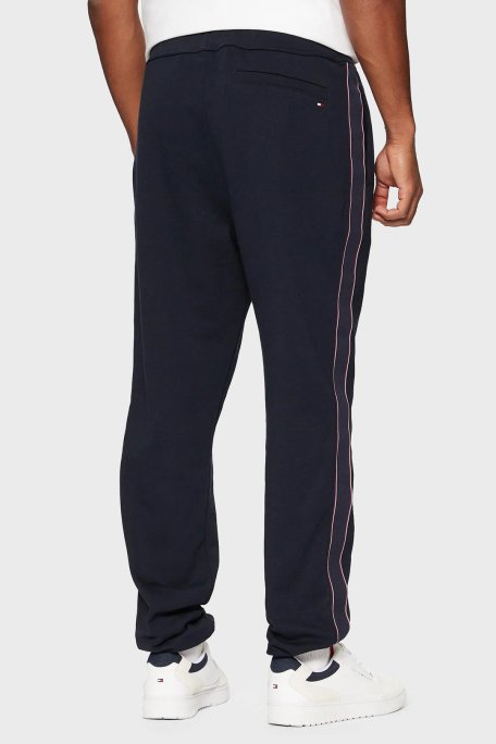 Tommy Hilfiger Regular Fit Normal Bel Ribanalı Paça Jogger Erkek Pantolon MW0MW37477 DW5 LACİVERT - 2