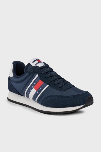Tommy Hilfiger Sneaker Erkek Ayakkabı EM0EM01351 C1G LACİVERT - 12