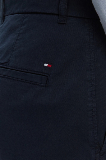 Tommy Hilfiger Streç Pamuklu Relaxed Fit Yüksek Bel Mini Bayan Short WW0WW42457 C1G LACİVERT - 5