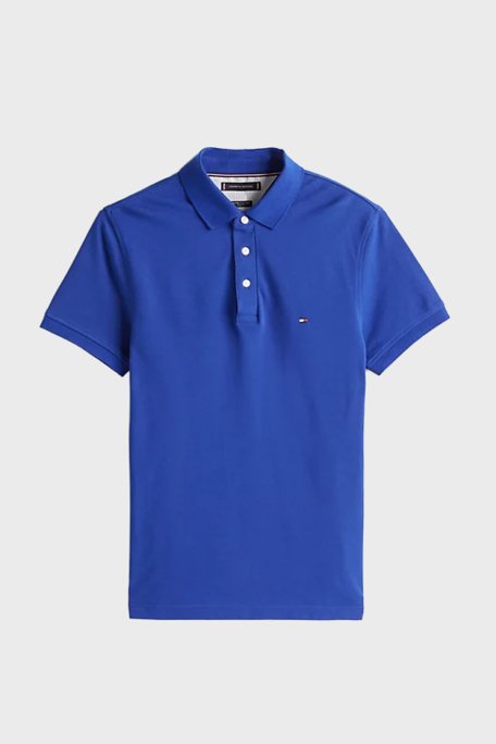 Tommy Hilfiger Streç Pamuklu Slim Fit Düğmeli Erkek Polo Yaka T Shirt MW0MW17771 D03 SAKS - 4