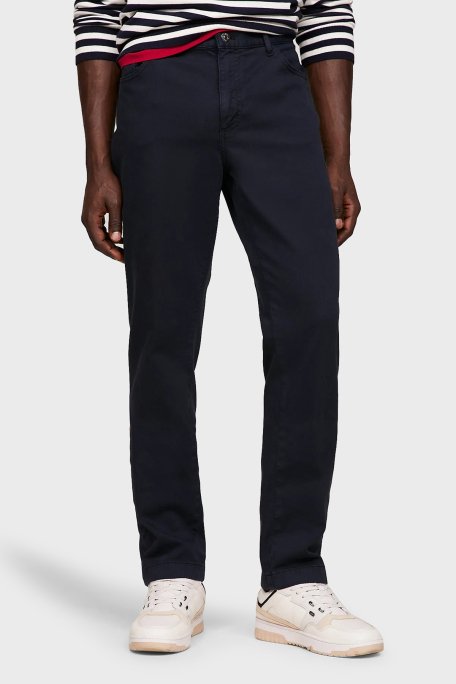 Tommy Hilfiger Streç Pamuklu Slim Fit Erkek Pantolon MW0MW33908 DW5 LACİVERT - 2