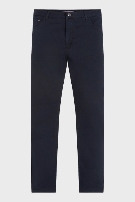 Tommy Hilfiger Streç Pamuklu Slim Fit Erkek Pantolon MW0MW33908 DW5 LACİVERT - 5