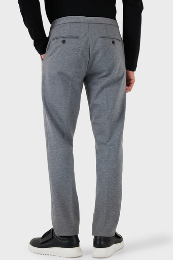 Tommy Hilfiger Streç Regular Fit Normal Bel Boru Paça Jogger Erkek Pantolon MW0MW35741 P01 GRİ - 5