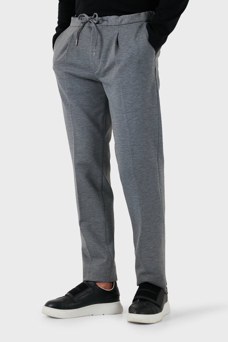Tommy Hilfiger Streç Regular Fit Normal Bel Boru Paça Jogger Erkek Pantolon MW0MW35741 P01 GRİ - 4