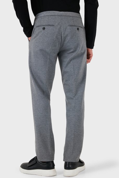 Tommy Hilfiger Streç Regular Fit Normal Bel Boru Paça Jogger Erkek Pantolon MW0MW35741 P01 GRİ - 6
