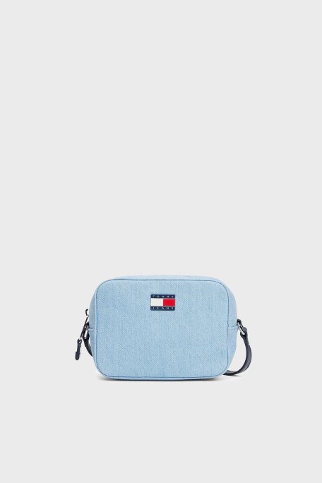 Tommy Jeans Ayarlanabilir Askılı Kot Bayan Çanta AW0AW17289 0GY AÇIK MAVİ - 6