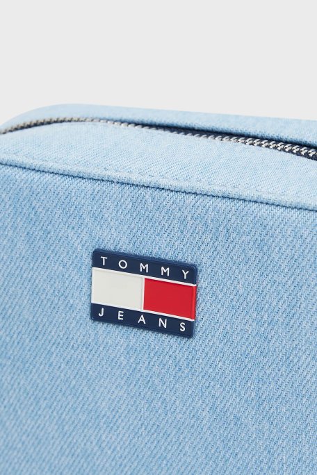 Tommy Jeans Ayarlanabilir Askılı Kot Bayan Çanta AW0AW17289 0GY AÇIK MAVİ - 9