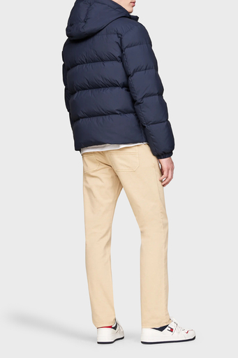 Tommy Jeans Comfort Fit Çıkarılabilir Kapüşonlu Fermuarlı Erkek Mont DM0DM19786 C1G LACİVERT - 8