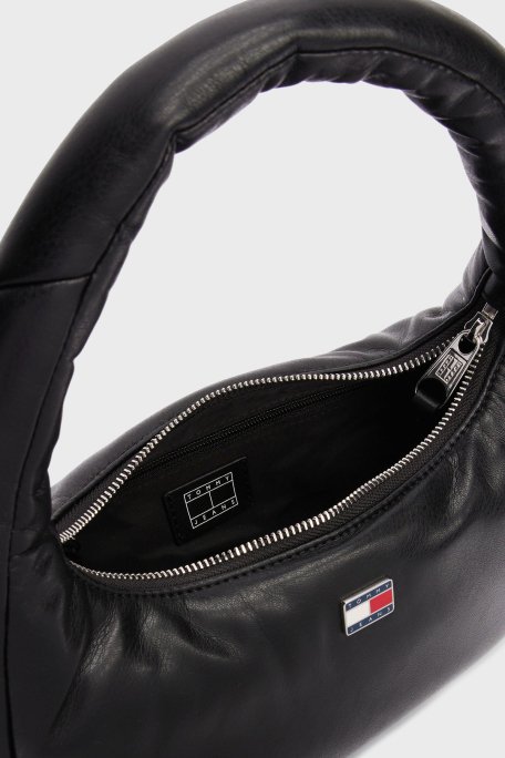 Tommy Jeans Dolgulu Omuz Askılı Bayan Çanta AW0AW16977 BDS SİYAH - 12