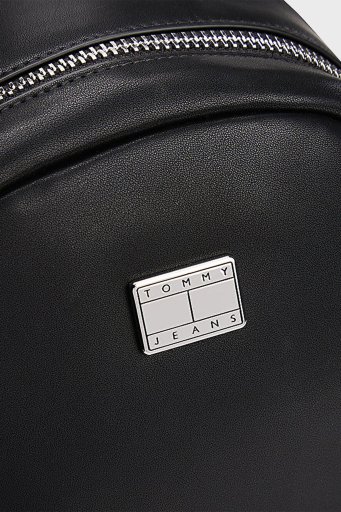 Tommy Jeans Logolu Aayrlanabilir Çift Askılı Bayan Sırt Çantası AW0AW17285 BDS SİYAH - 10