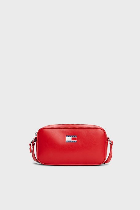 Tommy Jeans Logolu Ayarlanabilir Askılı Bayan Çanta AW0AW17290 XME KIRMIZI - 1