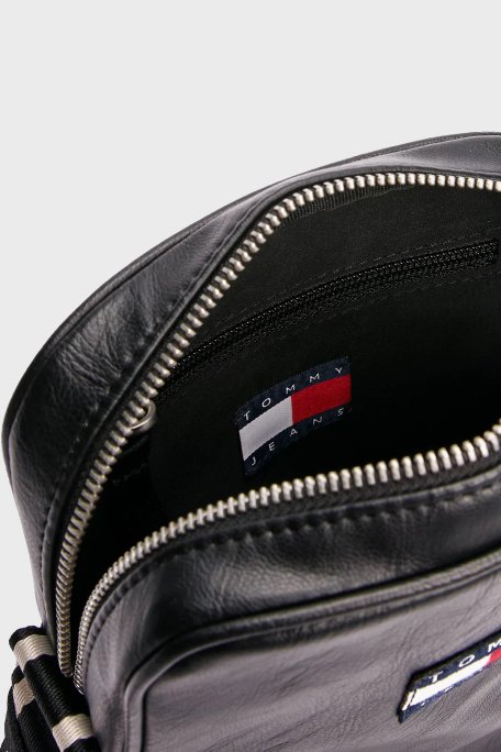 Tommy Jeans Logolu Ayarlanabilir Çapraz Askılı Erkek Çanta AM0AM12898 BDS SİYAH - 4