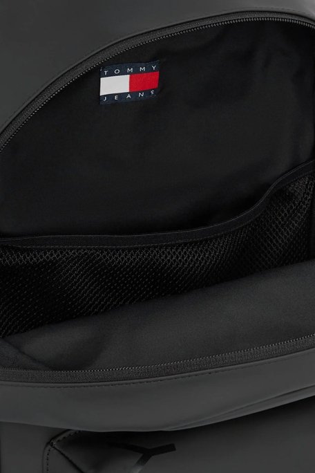 Tommy Jeans Logolu Ayarlanabilir Çift Askılı Erkek Sırt Çantası AM0AM12907 BDS SİYAH - 3