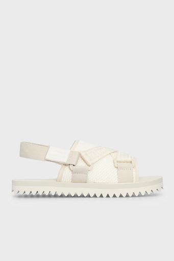 Tommy Jeans Logolu Bayan Sandalet EN0EN02462 ACG BEJ - 1