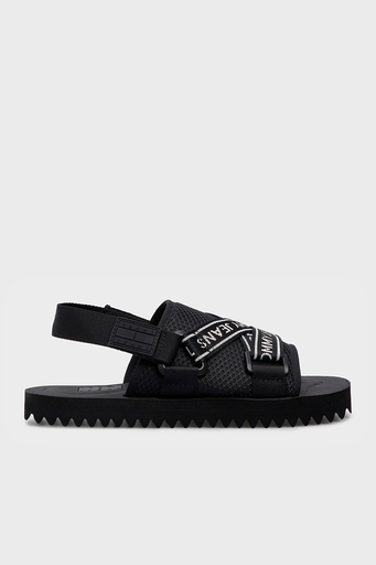Tommy Jeans Logolu Bayan Sandalet EN0EN02462 BDS SİYAH - 1