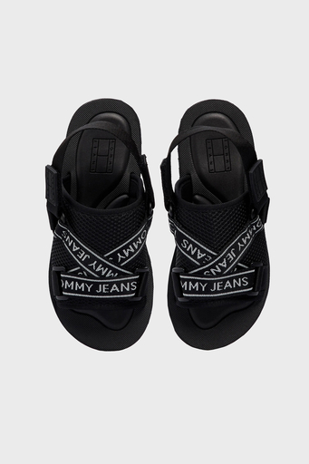 Tommy Jeans Logolu Bayan Sandalet EN0EN02462 BDS SİYAH - 14