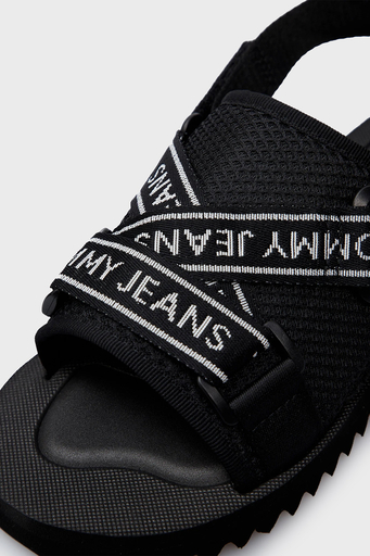 Tommy Jeans Logolu Bayan Sandalet EN0EN02462 BDS SİYAH - 15