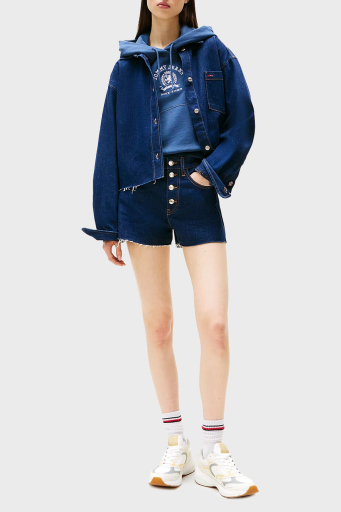 Tommy Jeans Logolu Kalın Tabanlı Sneaker Bayan Ayakkabı EN0EN02745 ZGB BEYAZ-SARI - 2