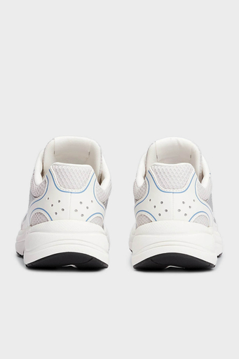Tommy Jeans Logolu Kalın Tabanlı Sneaker Bayan Ayakkabı EN0EN02772 C33 BEYAZ-MAVİ - 6