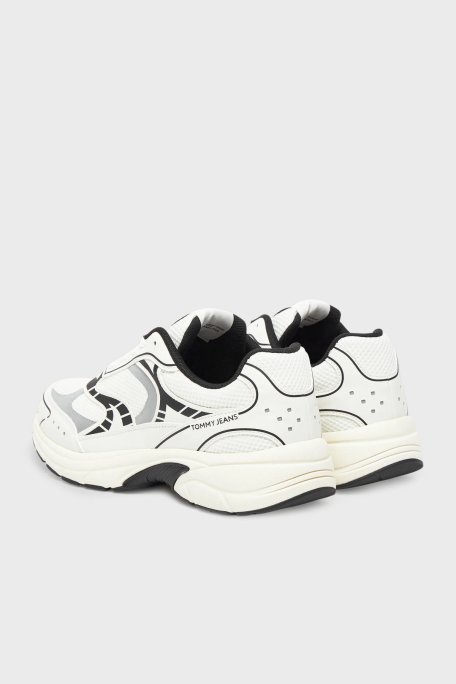 Tommy Jeans Logolu Sneaker Erkek Ayakkabı EM0EM01594 BDS SİYAH - 10