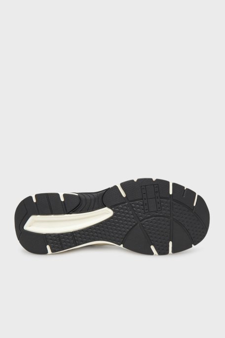 Tommy Jeans Logolu Sneaker Erkek Ayakkabı EM0EM01594 BDS SİYAH - 11